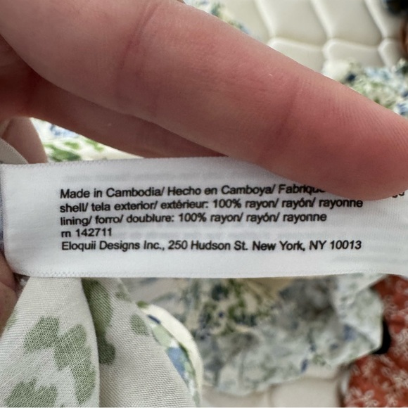 Eloquii elements Floral ruffle Midi Dress 16 - Picture 11 of 12